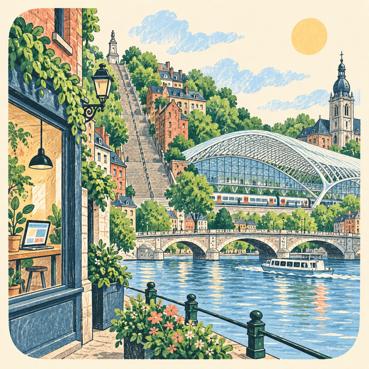 Illustration de Liège