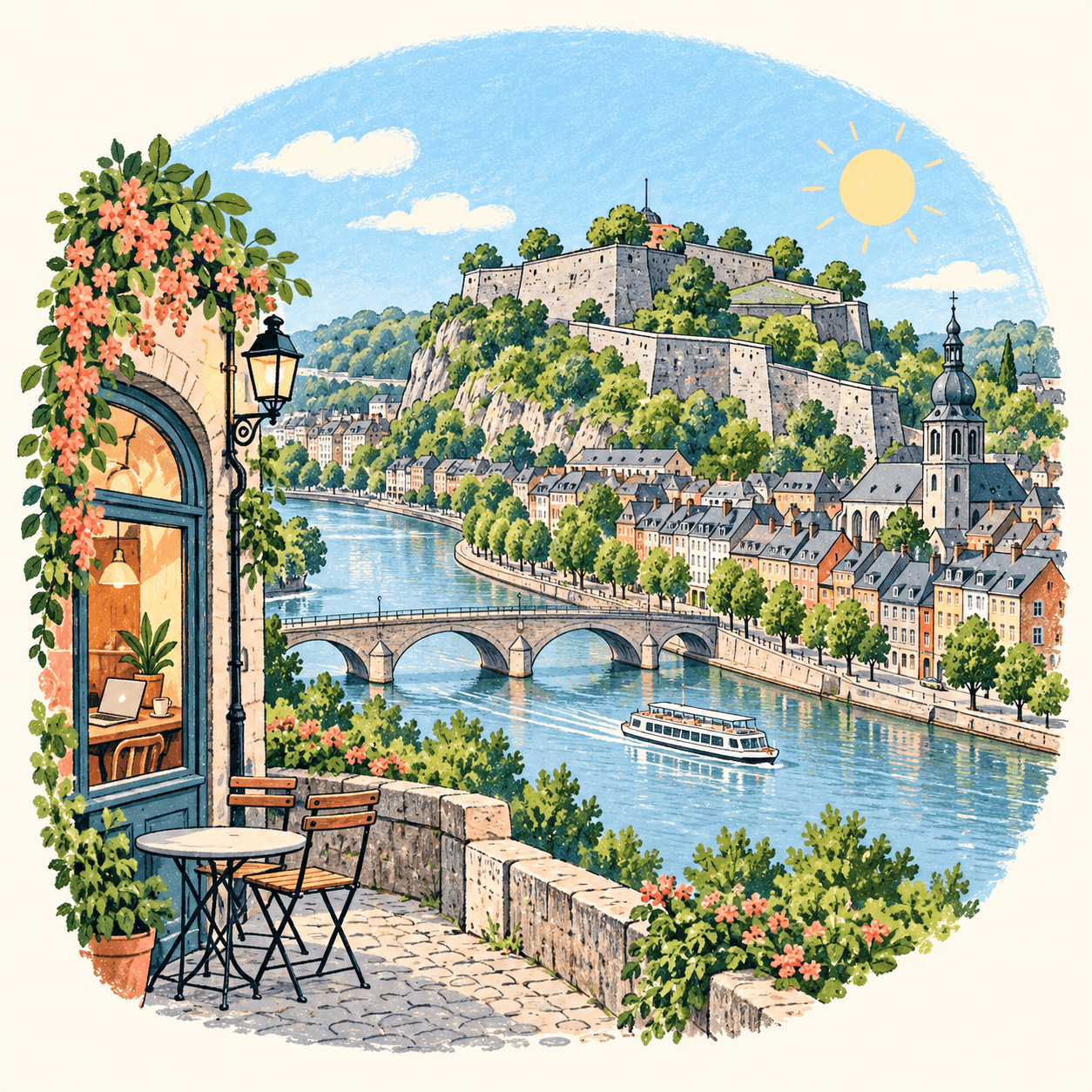 Illustration de Namur